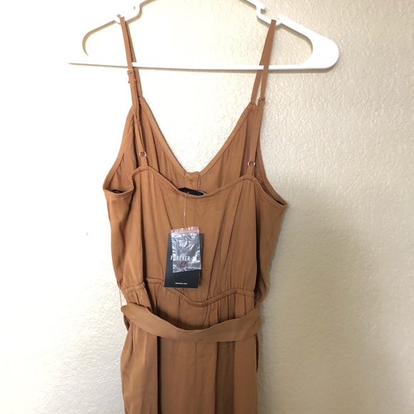 Forever 21 button-front cami jumpsuit - Picture 4 of 7